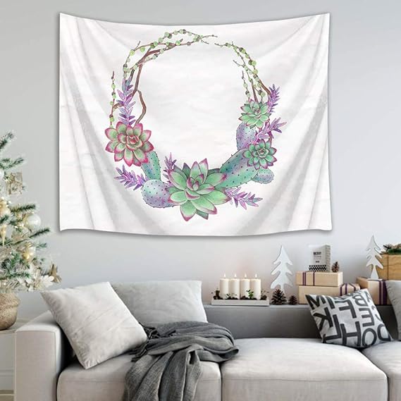 Gratuit Images Mmzki Tapisserie De Serviette De Plage Fleurie Arbre De Cactus dernière salutations