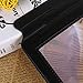 Lolicute A4 Magnifier，Full Page Large Sheet Magnifying Glass Reading Aid Lens 3X Magnification Perfect Gift for The Elderly and Those People with Poor Eyesight,Great Gift (Black)