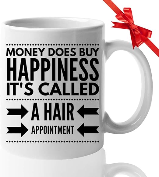Amazon Com Ceramic Hair Stylist Mug 11 Oz White Coffee Mug