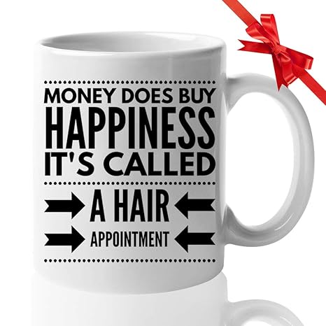 Ceramic Hair Stylist Mug 11 Oz White Coffee Mug Novelty Tea Cup