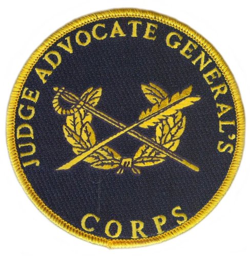 Judge Advocate General & Corp Patch
