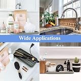 SwirlColor Gray Silicone Spoon Rest - Heat Resistant & Non-Slip Utensil Holder view 7