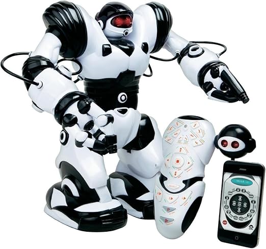 Wowwee 8006 Robosapien X Roboter Mit Fernbedienungsdongle Fur App Steuerung Amazon De Spielzeug