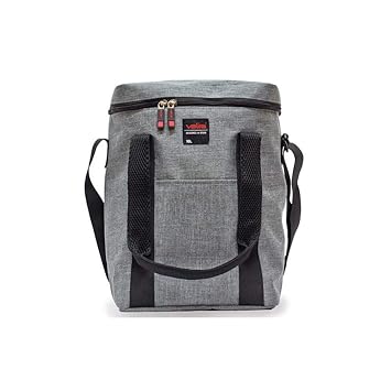 Valira Polar - Bolsa térmica Stone Washed 16 L, color gris: Amazon.es: Hogar