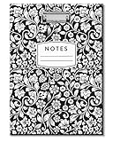 C.R. Gibson Clipboard Padfolio, Includes 50-Count Note Pad, Measures 7.875