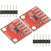2Pcs MCP4725 12Bit I2C DAC Digital Converter Module Digital to Analong Supply Development Board for Arduino Raspberry Pi 2.7V-5.5V