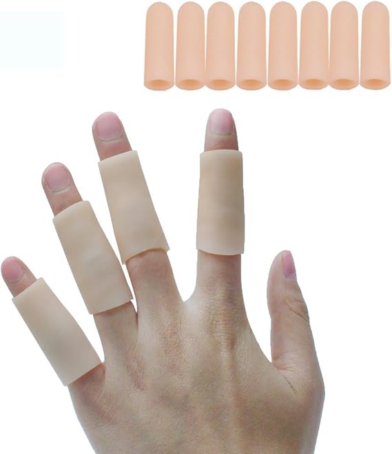 Finger Sleeves Protector Fabric Finger Cushion Toe Tubes For Instant