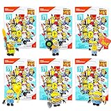 Despicable Me Minions Blind Bags Party Favors Packs -- 6 Minion Mystery Packs with Surprise Figure Toys (Party Supplies) (Blind Bags)