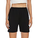 MANCYFIT Bloomers Shorts for Women Pettipants for Under Dresses Flat Edge Culottes Slip Shorts
