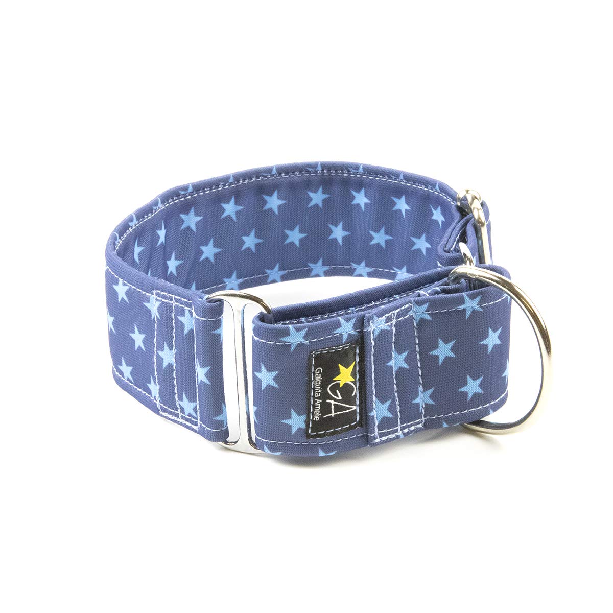 Galguita Star 0634438988335 Dog Collar M Blue