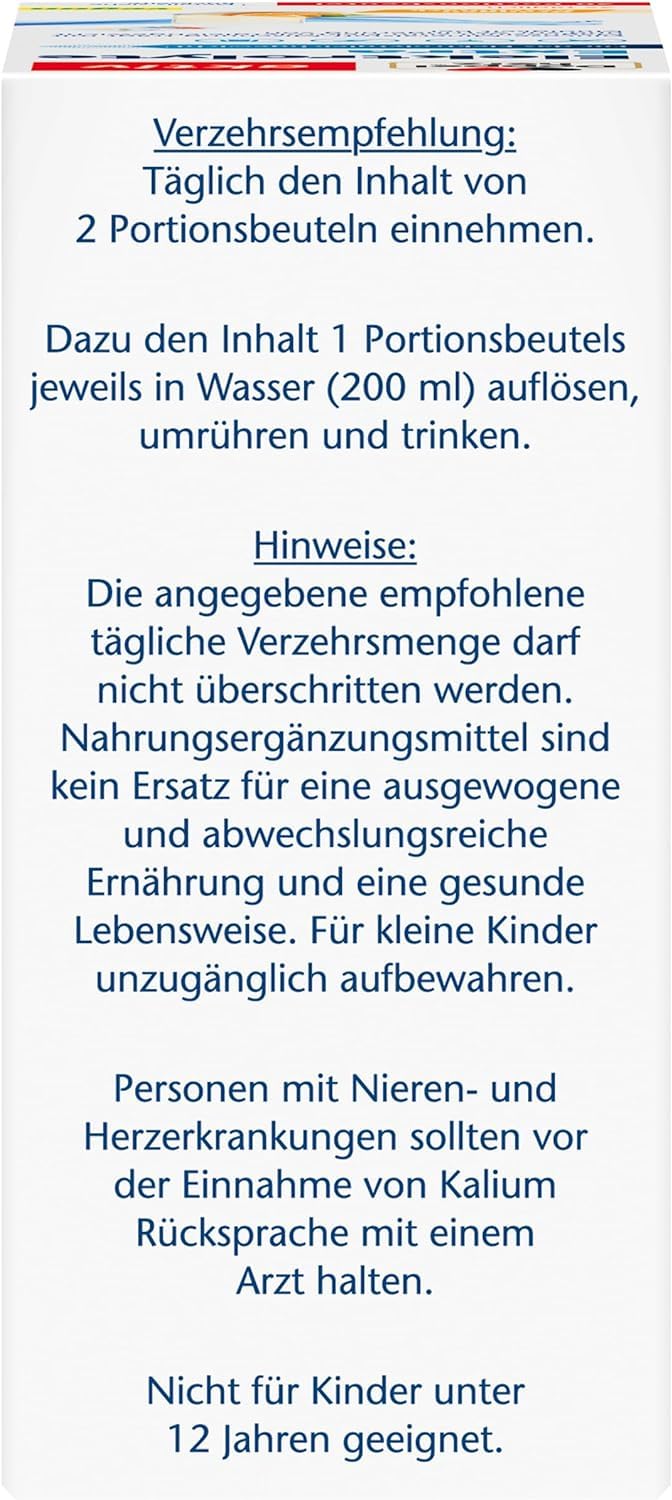 Doppelherz Elektrolyte Extra - Mit Magnesium für das Elektrolytgleichgewicht - VEGAN - 20 Portionsbeutel 5