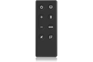 Replacement Bose-Soundbar-Remote Control for for Bose TV Speaker and Solo 15 10 5 Soundbar Series II