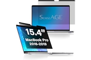 SenseAGE Magnetic Privacy Screen Filter for MacBook Pro 15.4", Easy On/Off Anti-Blue Light Privacy Screen Protector, Compatible for MacBook Pro 15.4 inch (2016-2019)