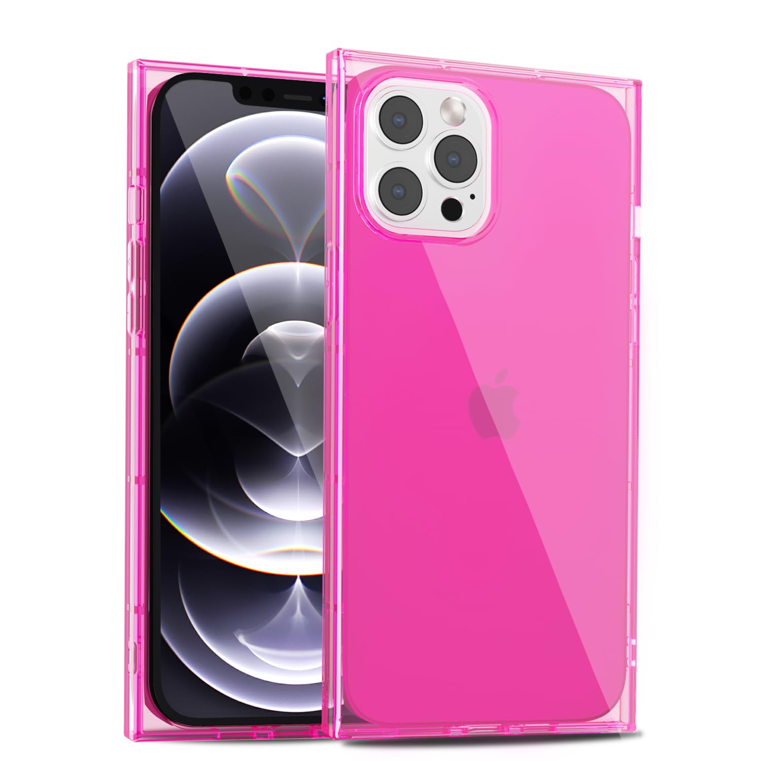 LoeoeL for iPhone 12/12 Pro Clear Case Rectangle