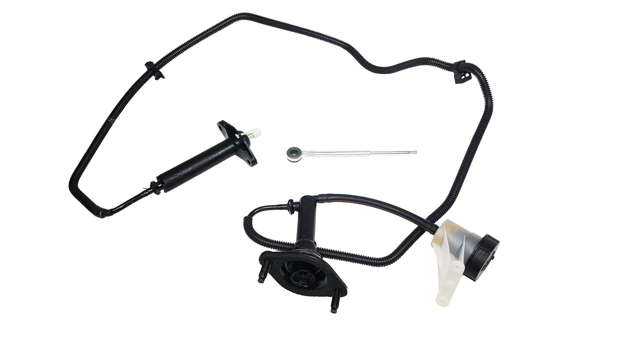 SOUTHEASTCLUTCHPre-Filled Master And Slave Cylinder compatible with Ram 1500 2500 3500 Slt St Laramie Base Custom Sport R/T Ws 2000-2004 5.9L L6 DIESEL OHV 3.9L V6 5.2L V8 5.9L V8 8.0L V10 GAS OHV