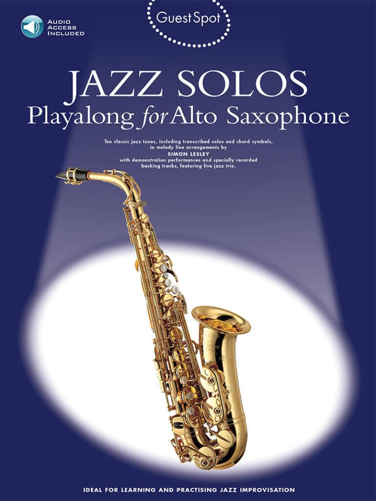 Guest Spot for Alto Saxophone: Jazz Solos
