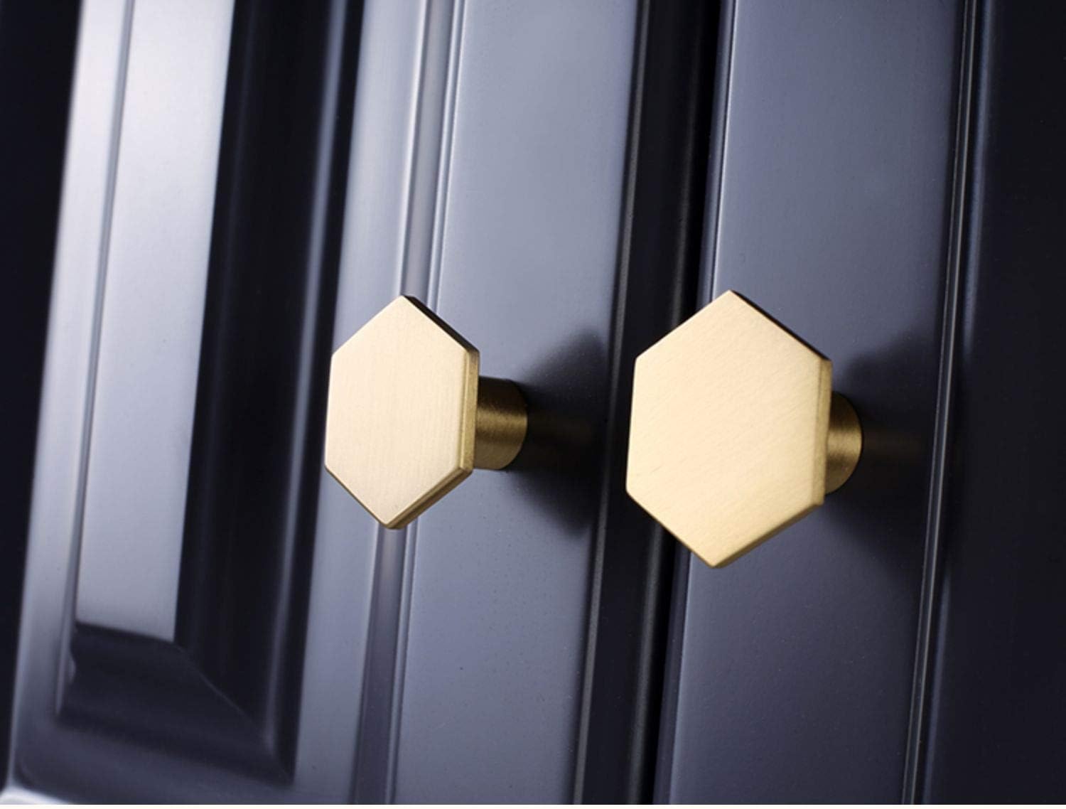 10 Stück Möbelknöpfe Messing Gold Dekorative Kommodenknöpfe