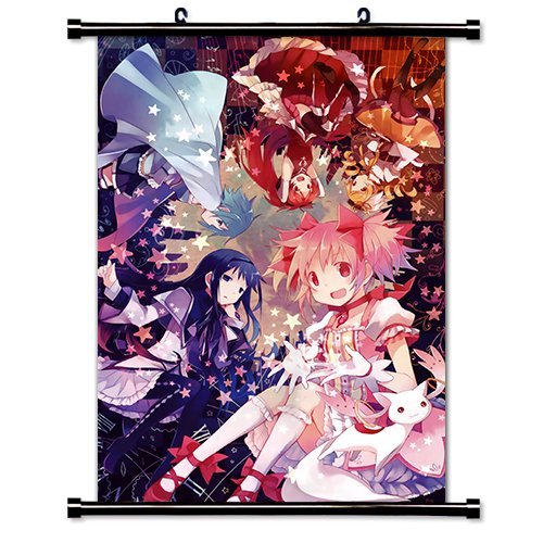 1 X Mahou Shoujo Madoka Magica Anime Fabric Wall Scroll Poster (16