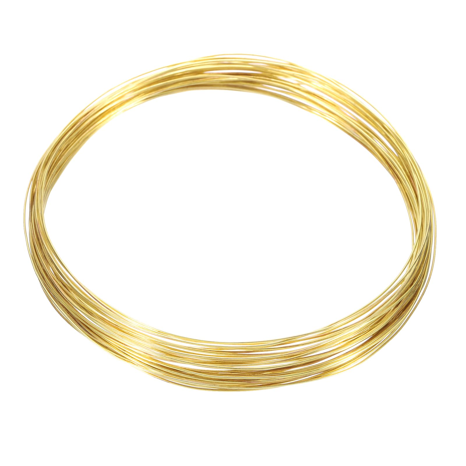 Photo 1 of *MINOR DAMAGE - USED*
MECCANIXITY 24 Gauge/0.5mm Copper Wires for Jewelry Making, 1 Roll 32.8ft/10m Craft Tarnish Resistant Beading Wires for Jewelry Making Supplies DIY (Gold)