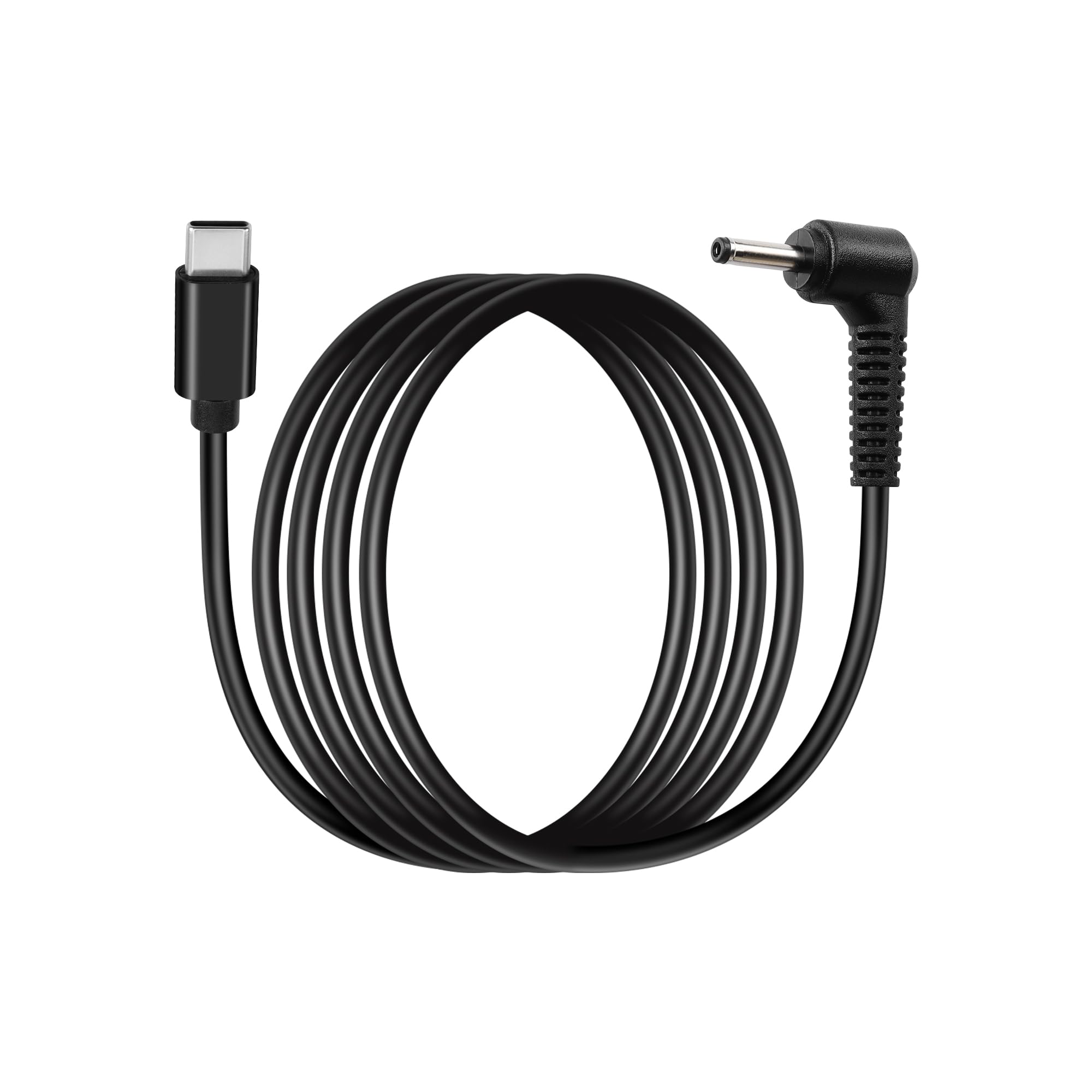 GINTOOYUN PD65W USB-C to DC35135 Charging Cable Type-C Male to 90 Degree DC3.5mmx1.35mm Male Charging Cable for Electric Toothbrushes,Laptops, Audio Systems,etc(59Inch)(9V)