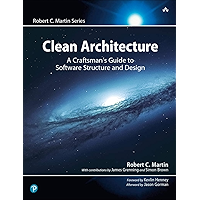Clean Architecture: A Craftsman's Guide to Software Structure and Design (Robert C. Martin Series) book cover Clean Architecture: A Craftsman's Guide to Software Structure and Design (Robert C. Martin Series) book cover