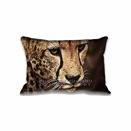 Amazon Com Cheetah Pillow Covers Protector Two Sides Standard