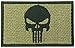 WZT Lot Military Embroidered Patche Velcro Morale Patches Cloth Fabric Badges Tactical Patche for Cap Bag Jackets (the punisher)