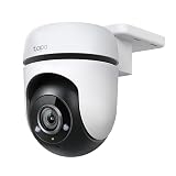 Tapo 1080P Outdoor Wired Pan/Tilt Security Wi-Fi Camera, 360° View, Motion Tracking, Works with Alexa & Google Home, Night Vision, Free AI Detection, Cloud & SD Card Storage(up to 512GB), Tapo C500…