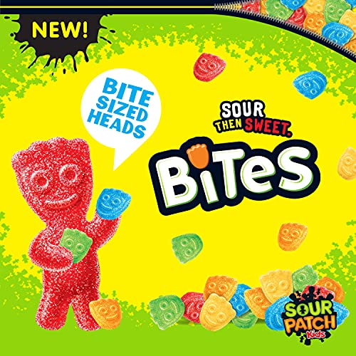 SOUR PATCH KIDS Bites Original Soft & Chewy Candy, 12 Ounce (Pack of 12