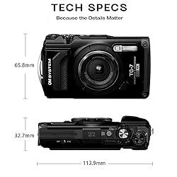 Olympus Tough TG-7 12MP Digital Camera with F2.0