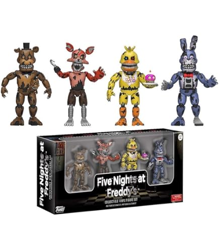 Five Nights at Freddy's 全4種セット LEFT DRESSER & DOOR Nightmare Foxy Set - FIVE NIGHTS AT