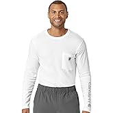 Carhartt Scrubs C37205 Men's Modern Fit Long Sleeve Chest Pocket Tee