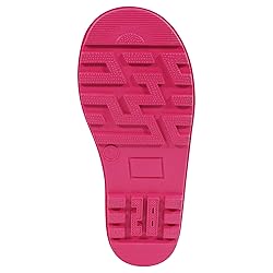 Hudson Baby Kids Rain Boots, Pink Roses, 8 US