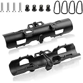 Track Mount Kayak Paddle Holder, Fits Standard Paddles, Secure 2-Point Locking System​