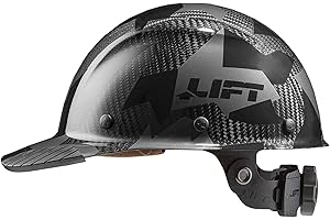 LIFT SAFETY DAX Carbon Fiber Cap Brim (Black Camo)