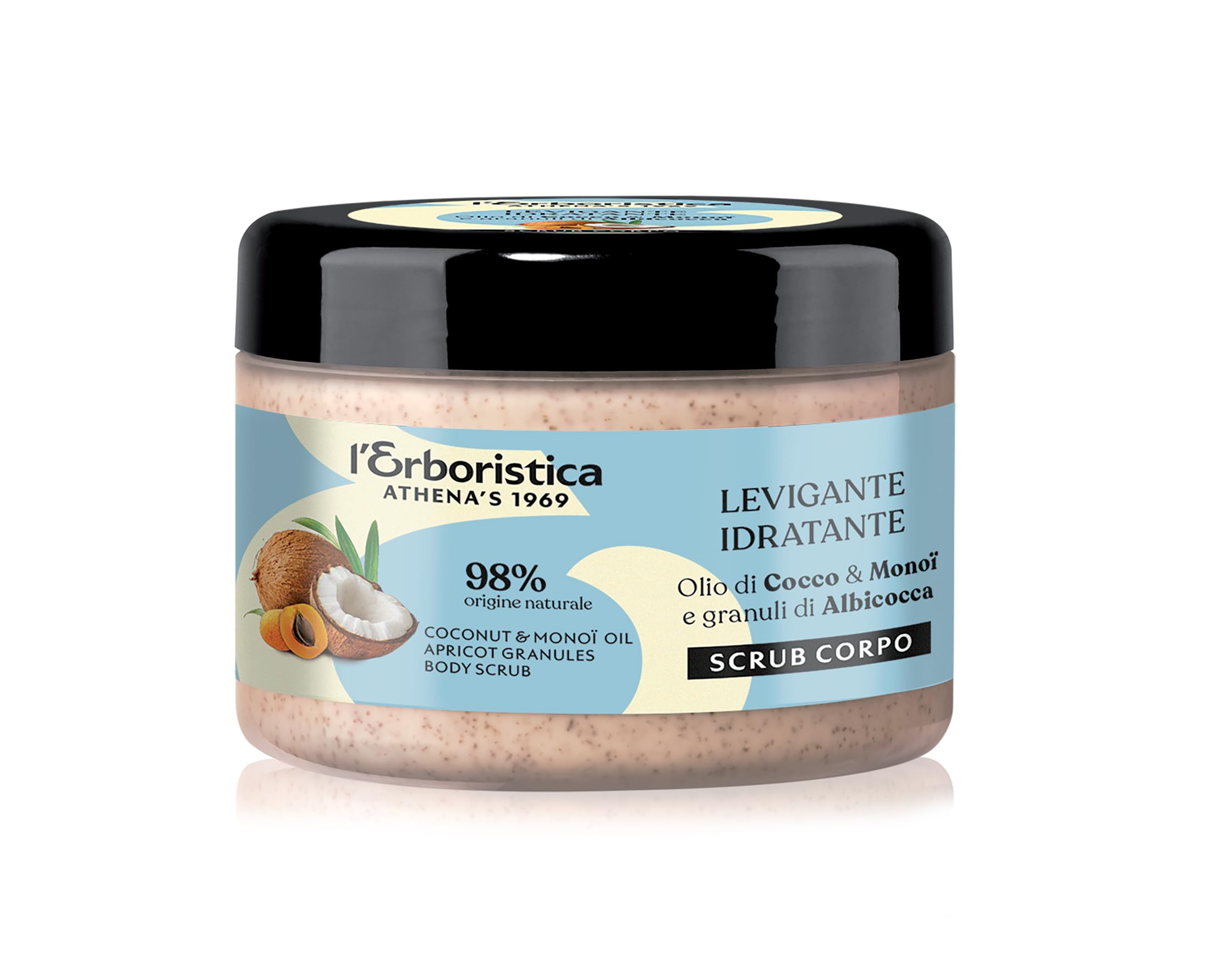 Scrub velvety body with apricot granules 200 ml