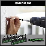 Swanlake Garden Tools 20-Piece Torx Bit Set T4-T40 S2 Steel 1/4" Hex view 6