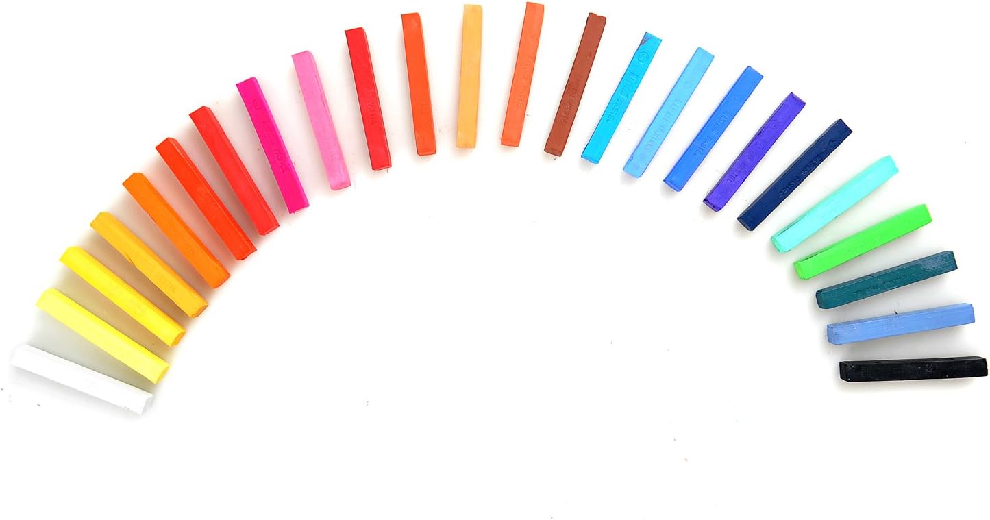 Crayons pastel professionnel, 24 couleurs, F2024 Amazon.fr Cuisine