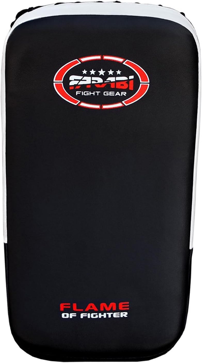 Farabi Sports Thai pad, Kickboxing Kick pad, Kick Training Strike Shield MMA Muay Thai Curved X 1 : Sports & Outdoors