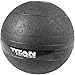 Titan Fitness 20 LB Rubber Slam Ball, Dead Weight Ball Absorbs Impact, Minimal Bounce, Textured Surface for Strength and Conditioning, Cardio Workouts, Full Body Workout
