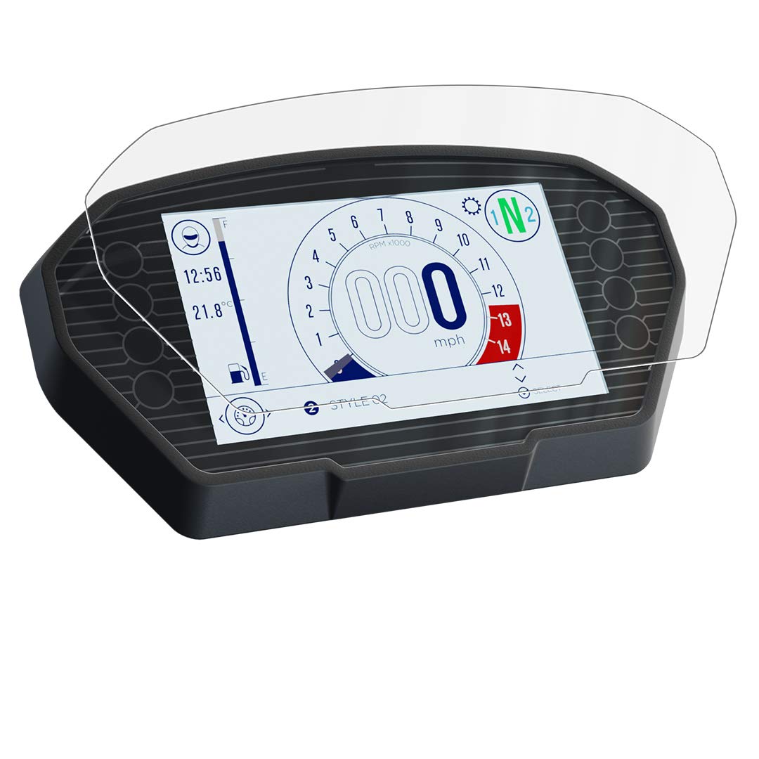 Speedo Angels Nano Glass Screen Protector compatible with STREET TRIPLE R/RS (2017+) x 2