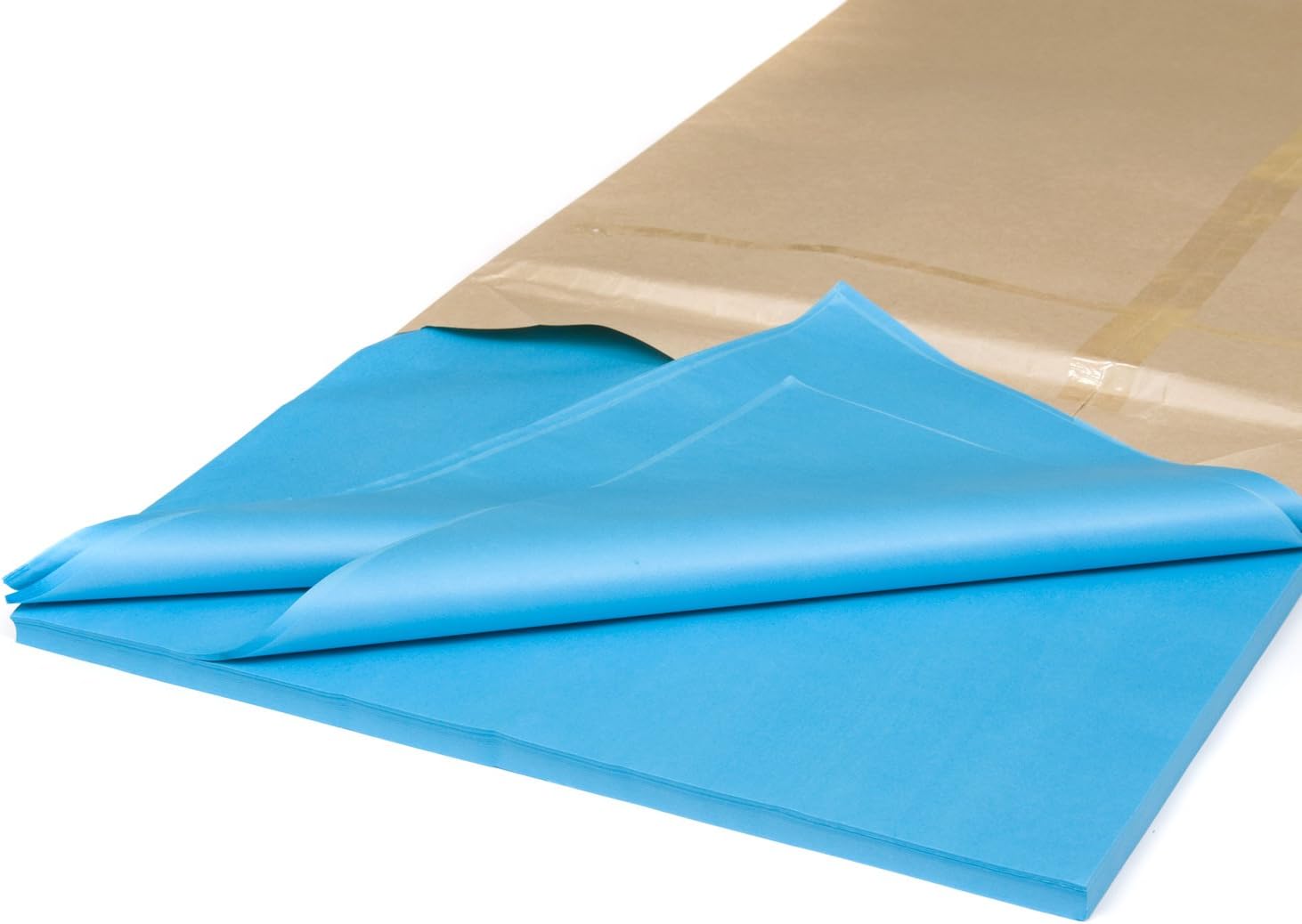 25 Luxury Sheets Acid Free Turquoise Tissue Paper 18" x 28"