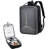 Starlink Mini Case - Hard Travel Storage Case for Starlink Mini Accessories (Cables, Kickstand, Pipe Adapter, Power Supply) - Lock & Charging Port Design - Ideal for RV & Outdoor Camping (Dark Grey)