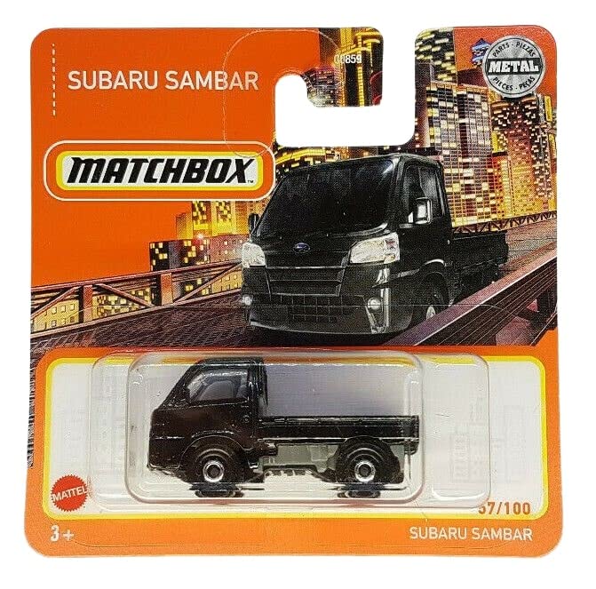 Matchbox - Subaru Sambar - MBX 57/100 - GXM75 - Short Card - Superfast Lesney - Transporter - Mattel 2021