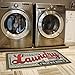 USTIDE Laundry Room Rug, Laundry Mat Floor Runner Carpet Loads of Fun Rug,20''x48''