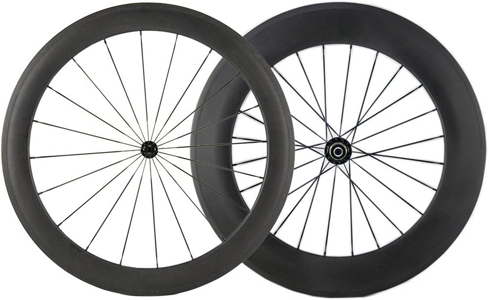 Carbon Wheelset Clincher 60/88 700C Carbon Fiber Bike Wheels 1 Pair