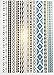 Super Metallic Gold Silver Black Jewelry Temporary Bling Tattoo 6 Sheets Pack (L2 Style)