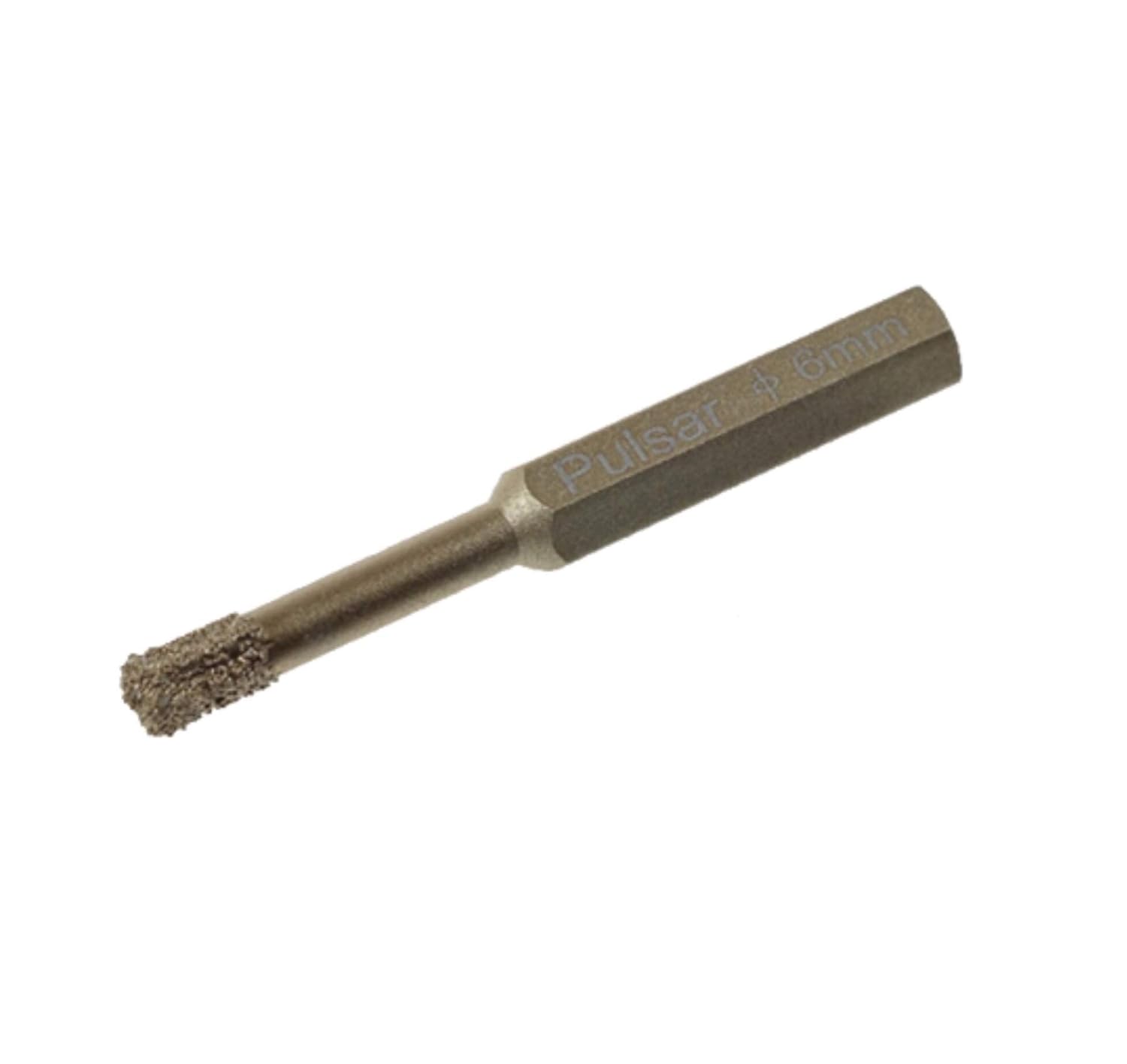 100X Pulsar High Performance 6mm Diamond Tile Dry Drill Bit for