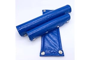 Vinyl Snap Closure 3 Piece BMX Pad Set by Flite (Multiple Colors Available)