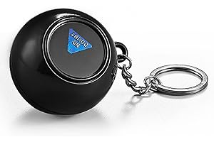 YOXIER Magic Eight Ball, Retro Edition Fortune Telling Ball with Floating Answers, Novelty Toy Funny Gift